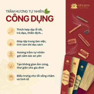 Nhang Trầm (39cm - 60gr) ĐẶC BIỆT - THƯỢNG HẠNG | Trầm Sạch | Thơm | 100% Tự Nhiên | Thờ Cúng