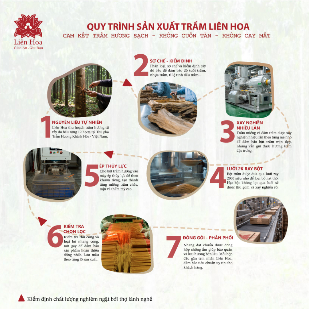 Trầm Không Tăm ĐẶC BIỆT (10gr - 20gr) - Dài 21cm | Trầm Hương Sạch | Thơm Dịu | 100% Tự Nhiên | Phong Thủy