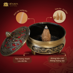 [MUA 2 TẶNG 1] Nụ Trầm Hương ĐẶC BIỆT (24 nụ/hộp) | Trầm Sạch | 100% Tự Nhiên | Xông Nhà | Tẩy Uế (Tổng 3 HỘP có 72 NỤ dáng búp sen)