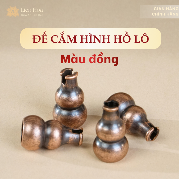 Đế Cắm Nhang Trầm Bằng Đồng – Phụ Kiện Xông Trầm Phong Thủy Cao Cấp