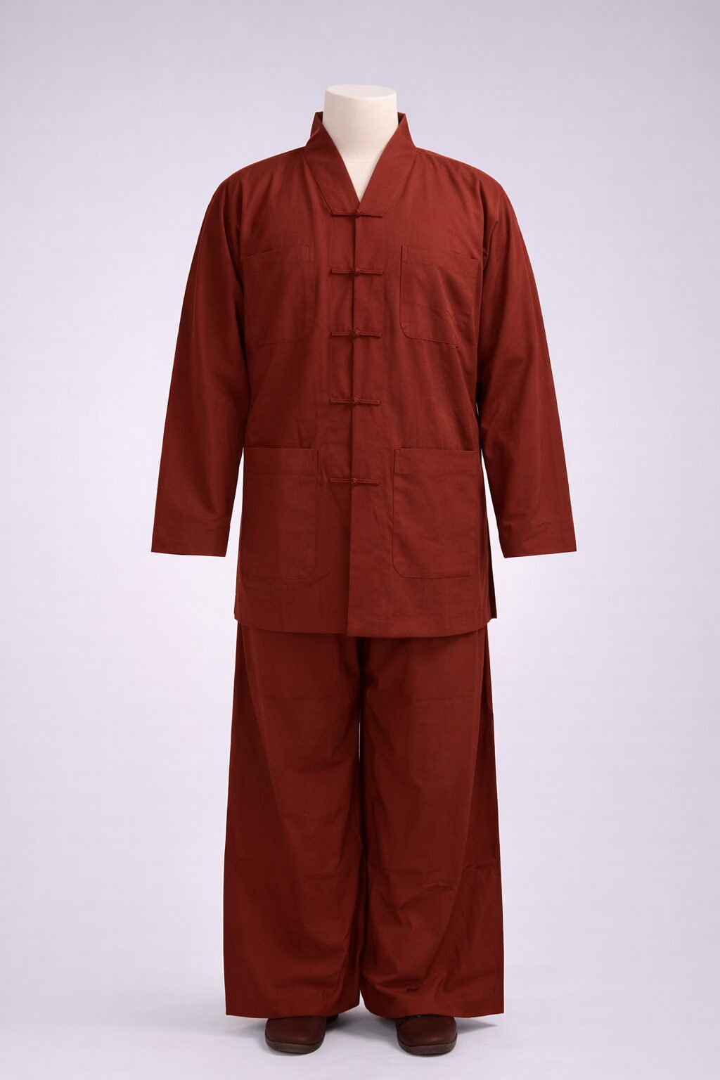 Bộ la hán nút tẩu nâu đỏ nam