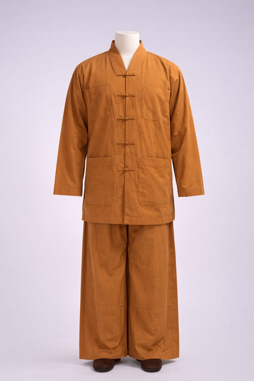 Bộ la hán nút tẩu nâu nam