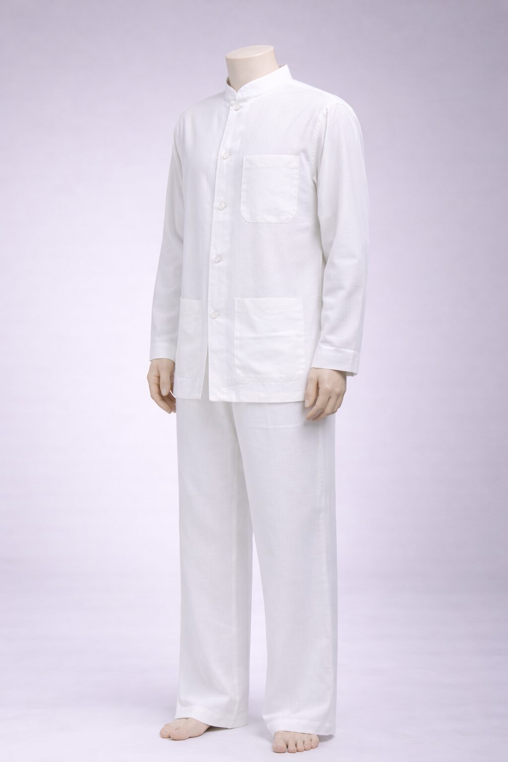 Bộ cư sĩ nam trắng