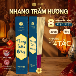 Nhang Trầm Hương 39cm ĐẶC BIỆT (60gr - 300gr) | Trầm Sạch | Thơm |100% Tự Nhiên |Thờ Cúng (Nhang 4 Tấc)
