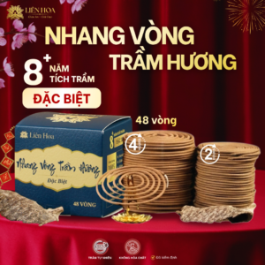 Nhang Vòng Trầm Hương ĐẶC BIỆT (2H-4H) | Sạch | Thơm Dịu |100% Tự Nhiên | Phong Thủy