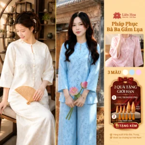 W4-GAM | Bộ Bà Ba Gấm Lụa